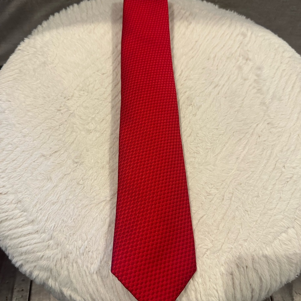 Ted Baker Red Silk Tie Accessories